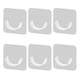 thumbnail image 1 of 6 soportes para barra de cortina de baño, soportes para barra de ducha, 1 of 8