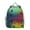 Greenish-blue-56, variant on Rustic Style Nordic Boho Waterproof School Backpack with Double Zipper Sliders