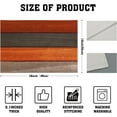 thumbnail image 4 of Rustic Wood Placemats Set of 4, Brown Orange Planks Grungy Farm House Stain Resistant Waterproof Non-Slip Washable Table Mats for Kitchen Dining Table Decoration, 4 of 8