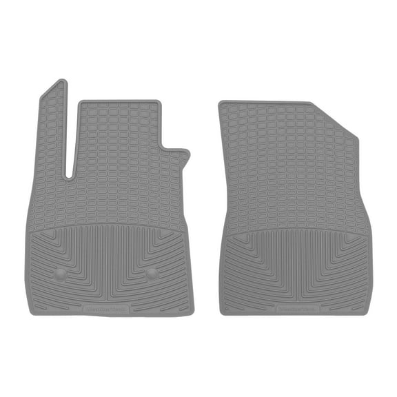 WeatherTech All-Weather Floor Mats compatible with Encore GX, TrailBlazer - 1st Row (Driver & Passenger), Grey