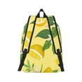 thumbnail image 3 of Balery Lemon Vintage Canvas Backpack for Men and Women - Large Capacity, Durable Travel Laptop Bag for School, Work, Hiking, and Outdoor Activities, 3 of 7