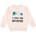 thumbnail image 2 of Inktastic I Love My Mommy Toddler Sweatshirt, 2 of 4