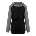 thumbnail image 1 of Femmes Hiver Chaud Maternité Manches Longues Sweat à Capuche, 1 of 6