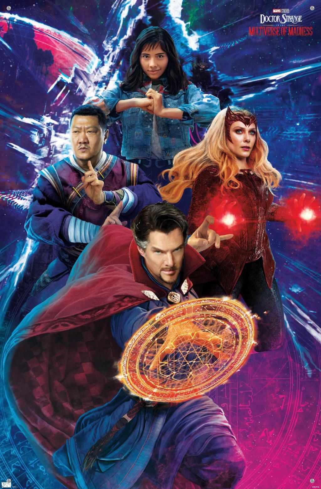 Marvel Doctor Strange in the Multiverse of Madness - Group Wall Poster with Pushpins, 22.375" x 34"