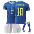 thumbnail image 1 of Camisetas de fútbol Surgei 2425 Brasil Estadio de viaje Número #10 Impreso Manga Corta 3 piezas para Niño 18, 1 of 4