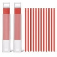 thumbnail image 1 of 12 Pieces 2.8 mm Pencil Refills Carpenter Mark Tool Professional Woodworking Pencils Deep Hole Pen Replacements Woodworking Architect Positioning Tool Red, 1 of 9