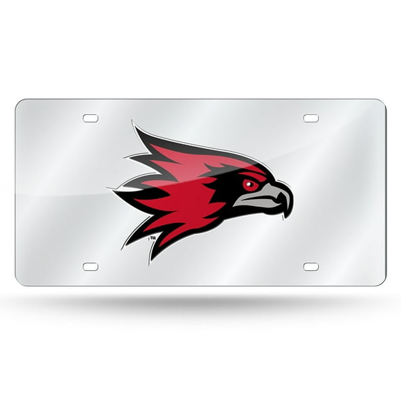 Southeastern Missouri State Redhawks Mirrored Laser Cut License Plate Laser Tag