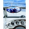 thumbnail image 6 of 14in x 7in Marine Boat Mirror with 28° Field of View for Pontoon and Ski Boats, 6 of 6