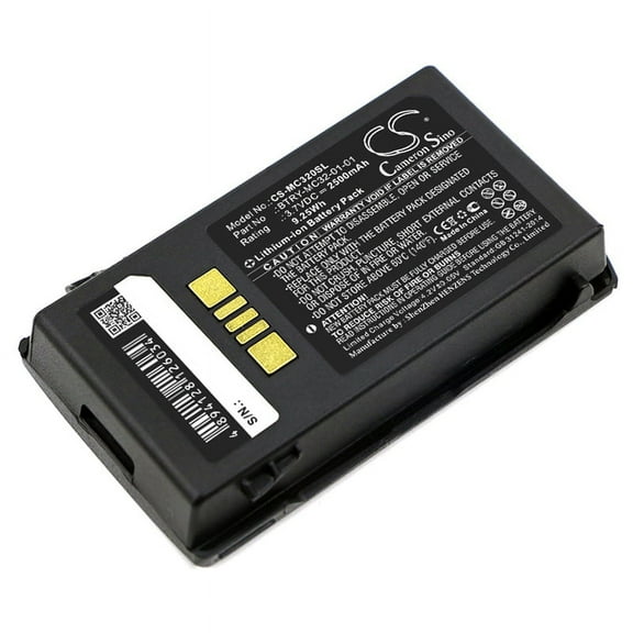 2500mAh Zebra BTRY-MC33-52MA-01 BTRY-MC32-52MA-01 BTRY-MC32-01-01 BTRY-MC32-52MA-10 Battery for MC32N0-S MC3300 MC3200 MC32N0