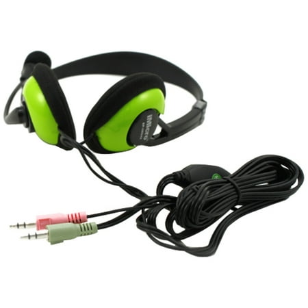 iMicro Stereo Headset with Microphone and Volume Control