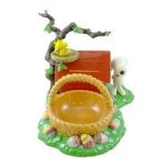 6.25In Snoopy's Easter Dog House, Ceramic, Peanuts Ceramic Woodstock 59114