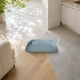 thumbnail image 6 of Half Enclosed Pet Feeding Mat Thickened Leather Dog Bowl Mat Non Slip Waterproof Oil Proof Pet Food Placemat For Dogs Cats Floor Protection, 6 of 7