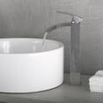 thumbnail image 4 of DAX Brass Single Handle Waterfall Vessel Basin Faucet, Chrome, 4 of 7