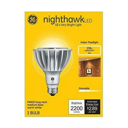 GE 37631 Nighthawk LED floodlight 2200 lumens