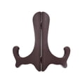 thumbnail image 3 of 6" Easel Plate Holder, Plastic Folding Display Stand Brown for Decorative Picture Frame, 6 Pack, 3 of 6