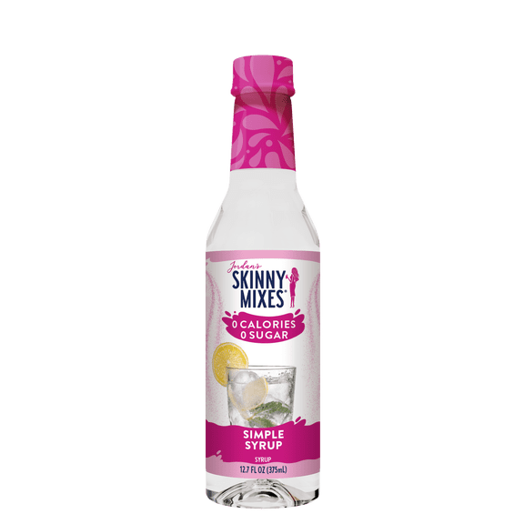 Jordan's Skinny Mixes Sugar Free Simple Syrup, 375 mL
