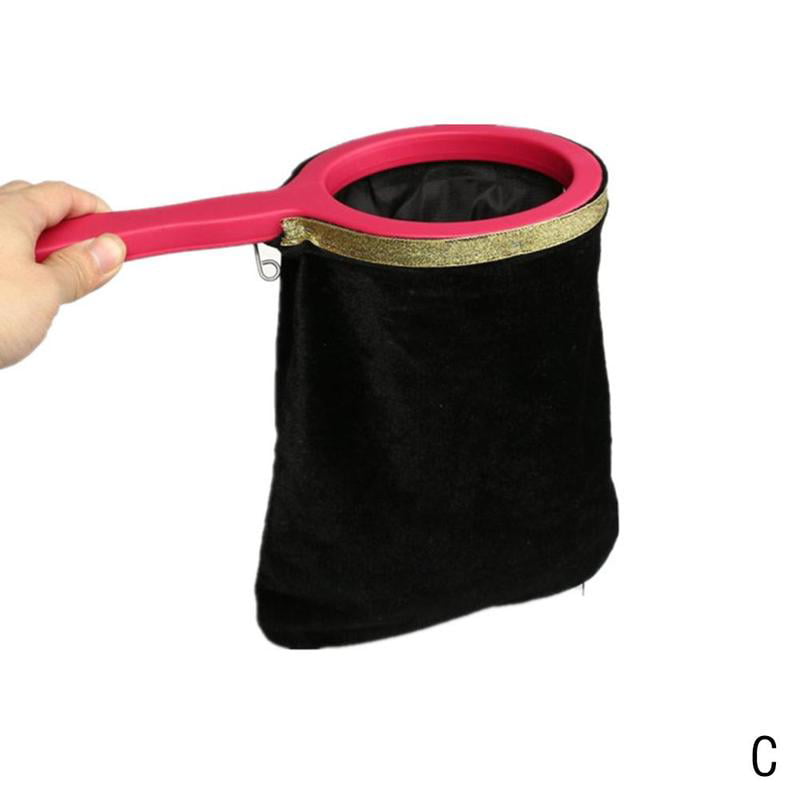 Magician's Utility Prop Zipper Change Bag For Stage Magic Tricks Toy G 