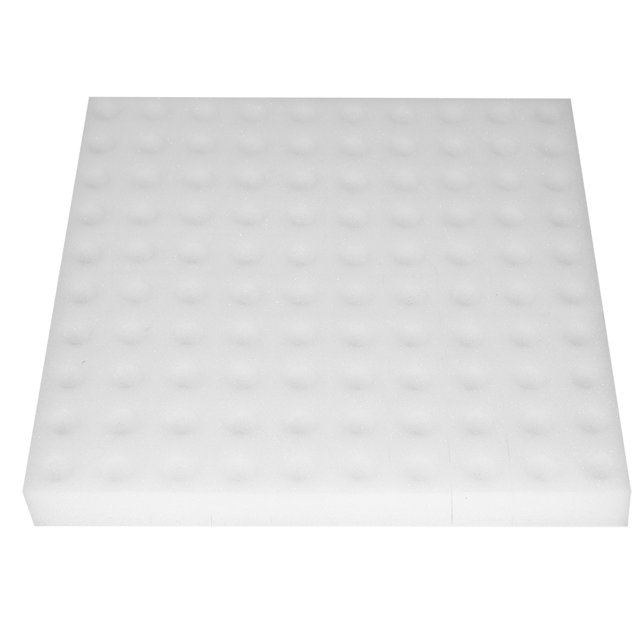 Hidropónicos Medios de cultivo de semillas Cubos Esponjas 1x0.9"para 1.8" Ollas de malla de red Cest rios Paquete de 100 Esponja hidropónica plantación Spptty jardinería