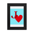 thumbnail image 1 of Love Jack Heart J Poker Desktop Photo Frame Picture Display Art Painting Exhibit, 1 of 3
