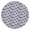 Blue Daisy Flower, variant on Blue Daisy Flower Floral Pattern Round Fitted Tablecloth with Elastic Edge,Dining Table Cover Waterproof,Outdoor Round Tablecloth for Camping,Dining,Indoor and Outdoor