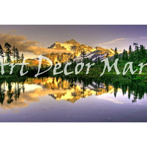 Mt. Shucksan - CANVAS OR FINE PRINT WALL ART