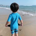 thumbnail image 3 of Uccdo 2Pcs Toddler Boys Swimsuit Kids Cartoon Swimwear Bathing Suit Beachwear 1-5T, 3 of 7