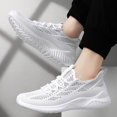 thumbnail image 4 of NOKIO Men's Running Shoes Lightweight Casual Sneakers Fashion Walking Tennis Shoes Breathable Knit Woven Mesh Sports Shoes 𝖫a𝖼e Up Workout Shoes for Back to College, 4 of 9