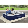 thumbnail image 3 of Bestway Tritech 15" Air Mattress Antimicrobial Coating with Built-in AC Pump, Queen, 3 of 9