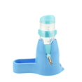 thumbnail image 1 of Botella de agua para hámster, botella de bebida automática para mascotas pequeñas con base de contenedor de comida, caseta colgante de agua, 3 piezas, 1 of 5