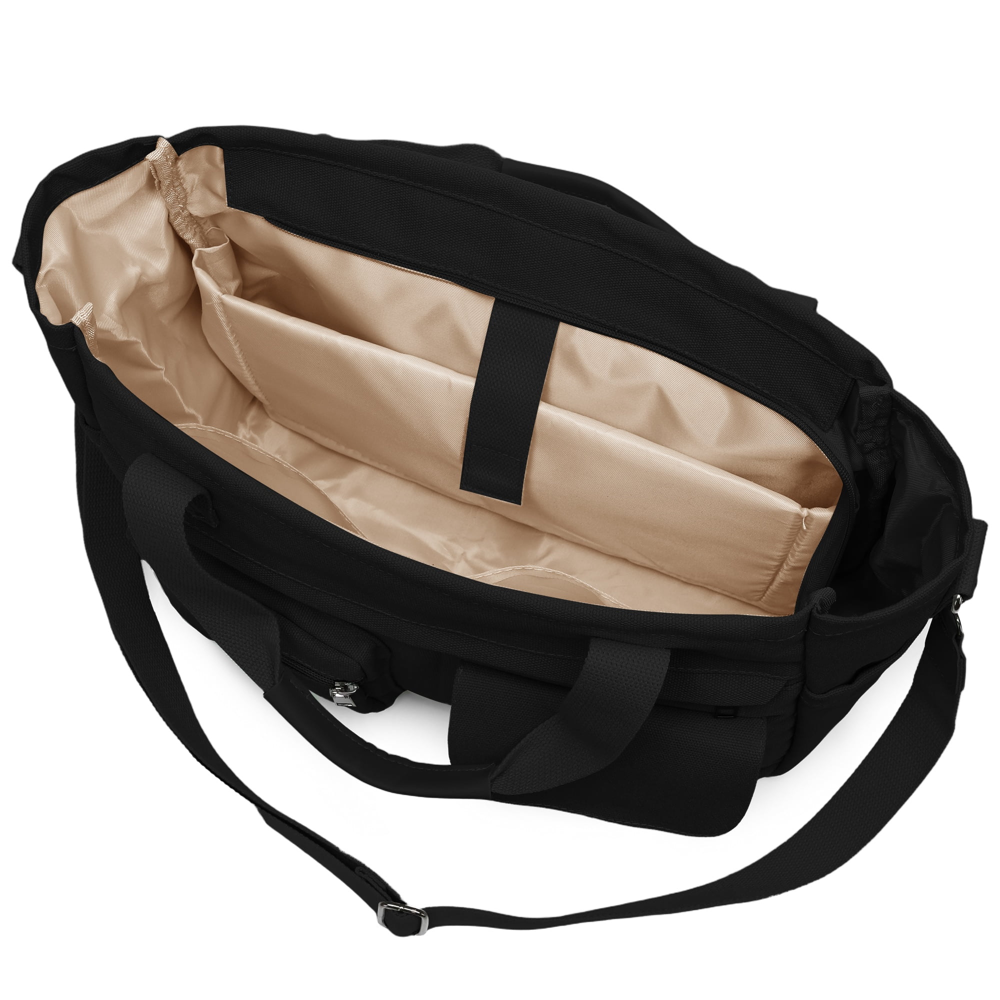 2pcs/set Large Canvas Tote Bag for Women, Laptop Work Bags Crossbody Shoulder Hobo Messenger Handbag Purse Travel Gym Totes