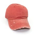 thumbnail image 1 of Vintage Distressed 100% Cotton Adjustable Solid Polo Denim Baseball Cap Hat Ball Dad Washed, 1 of 15