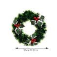 thumbnail image 3 of Dmlowu Christmas Wreath for Front Door, Artificial Wreaths for Front Door Wall Window, Christmas Decorations Indoor Ourdoor, 3 of 7