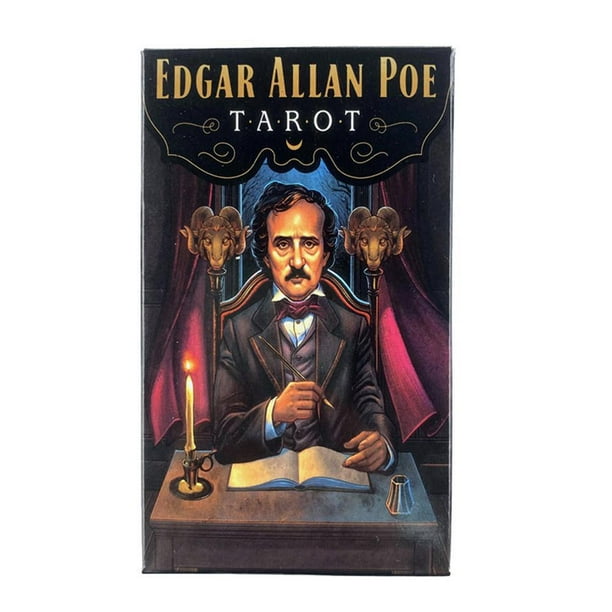 Juego de cartas: baraja de tarot de Edgar Allan Poe para fiesta familiar