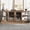 Rustic Brown, variant on Rustic Media Console with Mesh Door and Shelves, Industrial Entertainment Center with Storage for Living Room