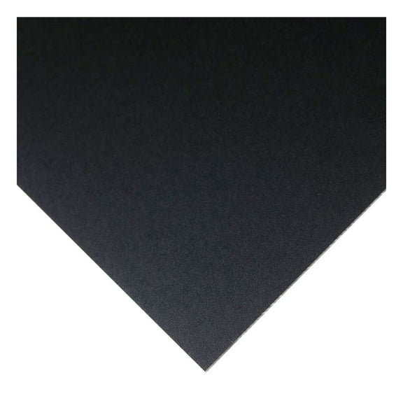 Kydex P1, Sheet 0.060, Haircell Texture, 12" X 24", Calcutta Black