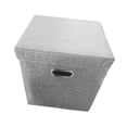 thumbnail image 3 of Caja de Almacenamiento de Discos de Vinilo de 12 Pulgadas, Organizador de álbumes, Soporte de Almacenamiento de álbumes de Vinilo, Estuche de Almacena Gris, 3 of 8