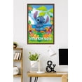 thumbnail image 2 of Disney Leroy and Stitch - Beach Wall Poster, 22.375" x 34" Framed, 2 of 5
