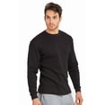 thumbnail image 4 of Top Pro Men's Classic Waffle Knit Heavyweight Cotton Long Sleeve Thermal T-Shirt Top, 4 of 4