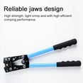 thumbnail image 4 of Alumium Material Cable Terminal Crimping Tool 6.0-50m㎡ Wire Press Pliers Handheld Ergonomic Labor Saving Crimper, 4 of 6