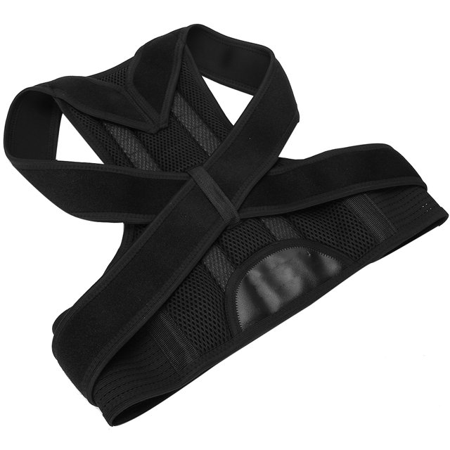 Soporte para la espalda, soporte para el hombro, terapia correctora de postura, soporte para la columna vertebral para adultos, soporte para la espalda, resistente y resistente