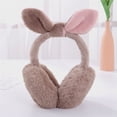 thumbnail image 4 of Orejeras de invierno para mujer y niña, cubiertas ajustables para los oídos para esquí, calentador de orejas con lazo, orejeras para exteriores, forro polar, 4 of 6