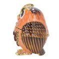 thumbnail image 4 of Metal Jewelry Box, Cute Appearance Strong Durable Owl Trinket Box  For Office Desk, 4 of 8