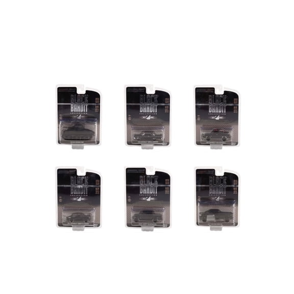 Greenlight Black Bandit Series 26 Diecast Car Set - Box of 6 assorted 1/64 Scale Diecast Model