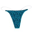 thumbnail image 5 of GDREDA Culotte Taille Haute pour Femmes Mode Imprimée Quotidienne Respirante 100 Taille Basse Maison String Bleu,m, 5 of 5