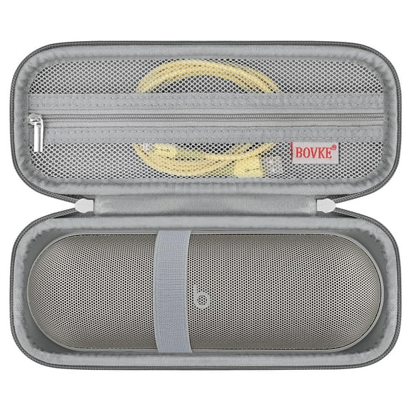 Funda de transporte BOVKE para Beats Pill x Kim Kardashian Gray