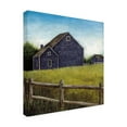 thumbnail image 2 of David Carter Brown 'Weathered Barns Navy' Canvas Art, 2 of 4