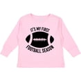 thumbnail image 3 of Inktastic It's My 1st Football Season Boys or Girls Long Sleeve Toddler T-Shirt, 3 of 5