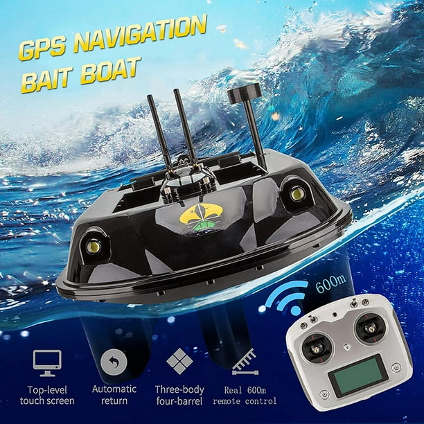GPS RC Fish Bait Boat 8kg Load with 600M Remote Control Sea