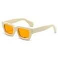 thumbnail image 4 of Gafas de sol de moda con montura pequeña, gafas de personalidad con montura cuadrada y gruesa, gafas de sol con tendencia de viento, moda duradera, 4 of 5