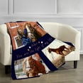thumbnail image 4 of Custom Pet Photo Blankets, Personalized Flannel Throw, Photo Collage Blankets, Bed Throw Blanket, Gifts for Pets, Kids, Family, Friends (1 Phoros), 4 of 6